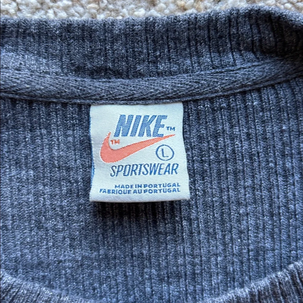 RARE VTG Nike White Label Limited Issue Reissue 1971 Thermal Shirt Throwback
